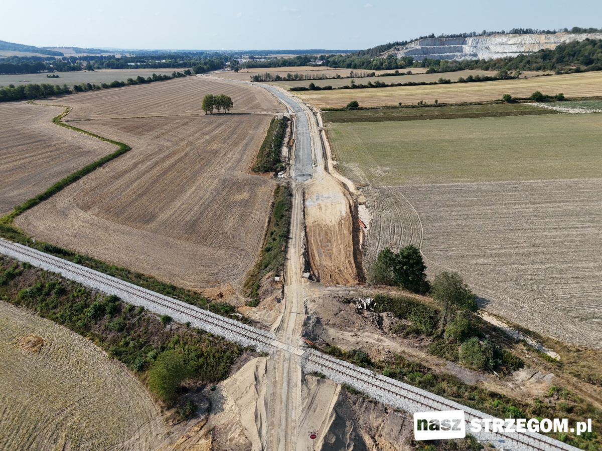 Trwają prace przy budowie obwodnicy miejscowości Graniczna [FOTO+WIDEO] 